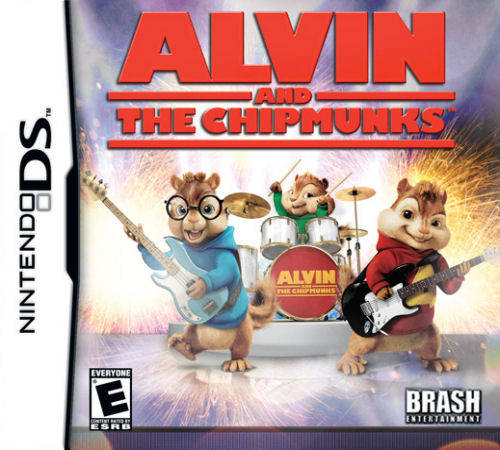 Alvin & Chipmunks: Chipwrecked box art for Nintendo DS